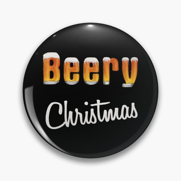 Item preview, Beery Christmas glass of beer snow and foam designed and sold by Byfab.
