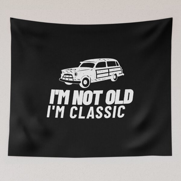 Item preview, Im Not Old Im Classic - Vintage Car Lover Gift for Men & Women designed and sold by jacks-tees.
