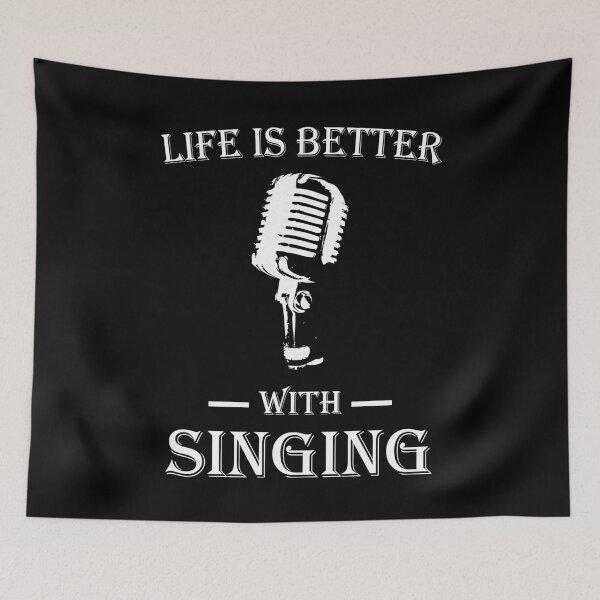Item preview, Life is Better with Singing designed and sold by BELASKRI STORE.