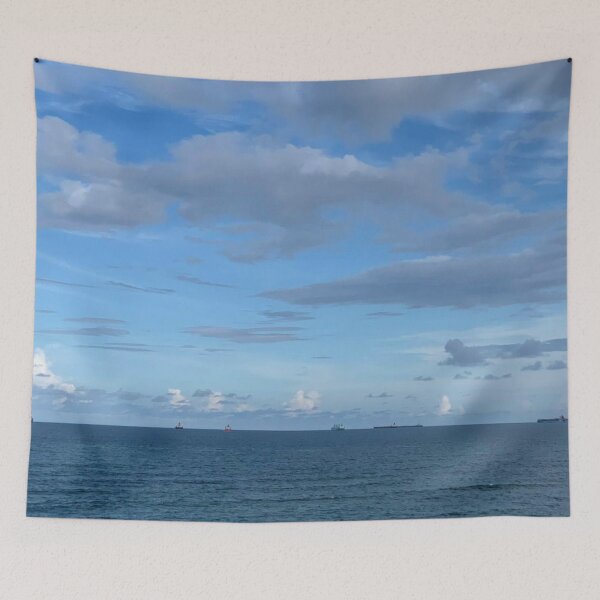 Artikelvorschau, Blauer Himmel Wolken Blaues Meerwasser entworfen und verkauft von abcxyzsma.