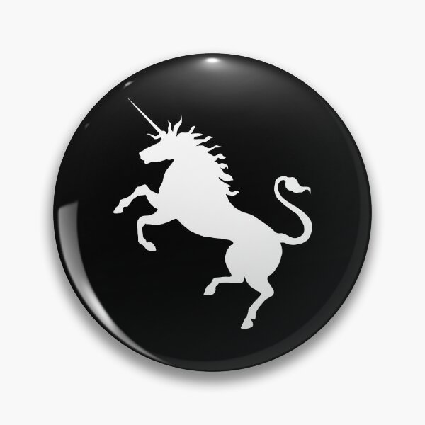 Item preview, Scottish White Rearing Unicorn Silhouette  designed and sold by MacPean.