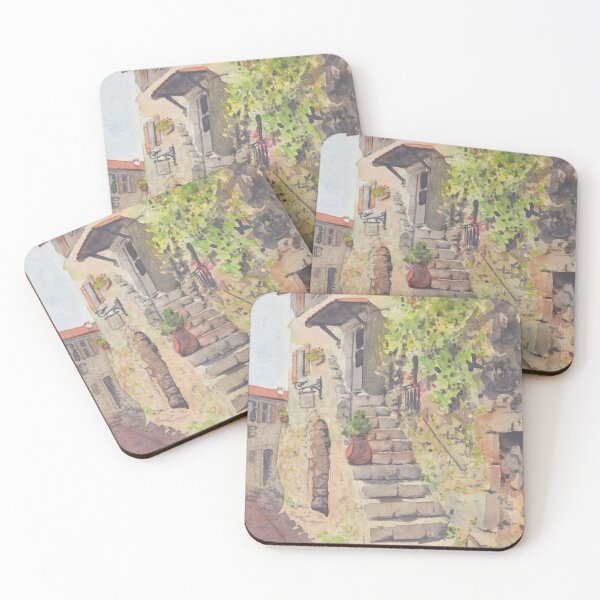 Item preview, Stairway at Eze, France designed and sold by ian osborne.