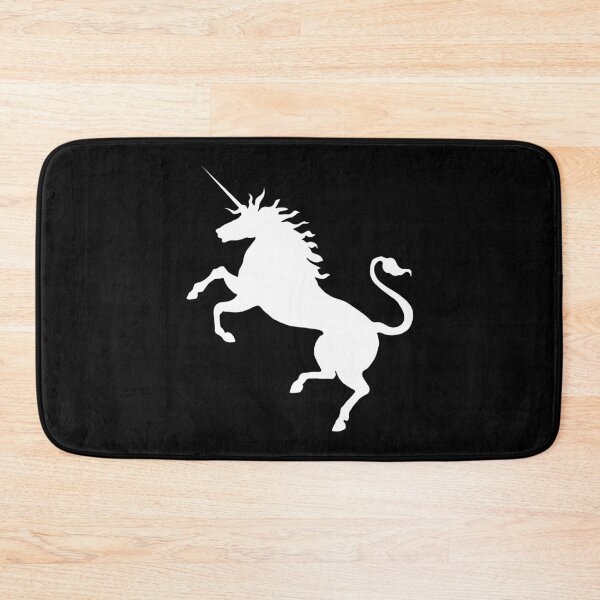 Item preview, Scottish White Rearing Unicorn Silhouette  designed and sold by MacPean.