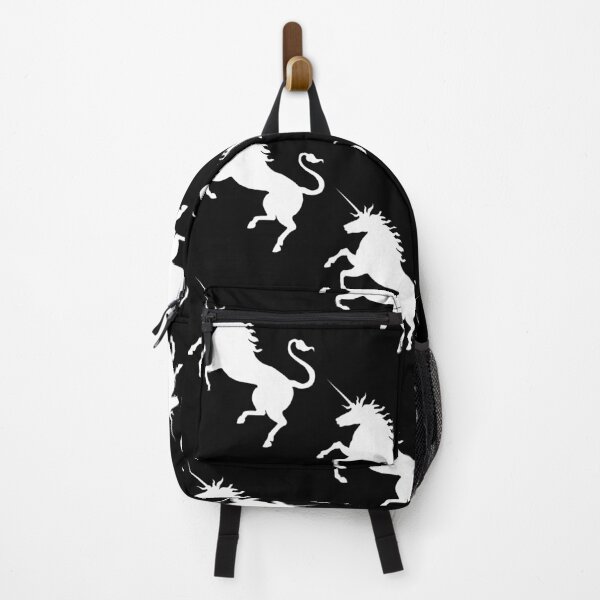 Item preview, Scottish White Rearing Unicorn Silhouette designed and sold by MacPean.