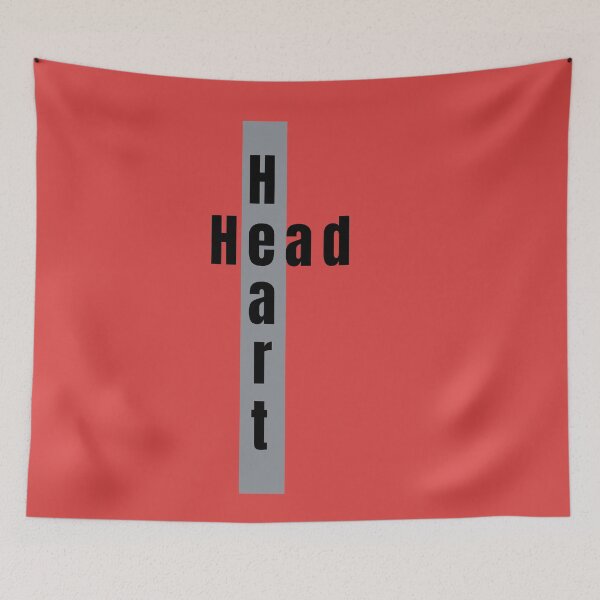 Item preview, Head And Heart In Beautiful Design Crossword Puzzle designed and sold by Opal Print.