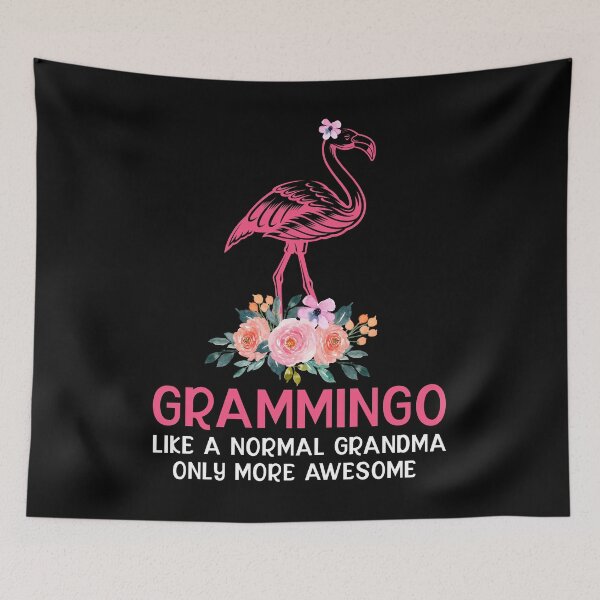 Item preview, Grammingo Like An Grandma Floral Pink Flamingos Grandmother designed and sold by topdesignarts.
