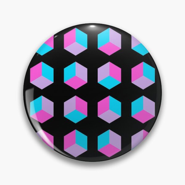 Item preview, Geometric multi coloured cubes  designed and sold by Md1982.