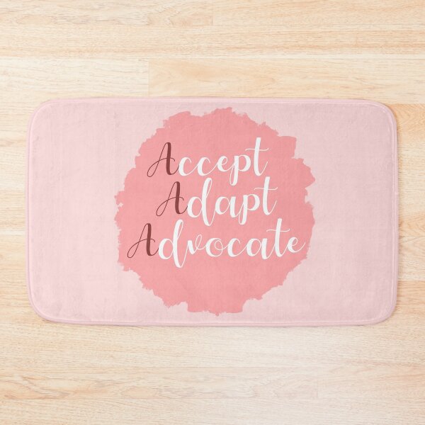 Item preview, Accept adapt advocate designed and sold by CricketDoodles.