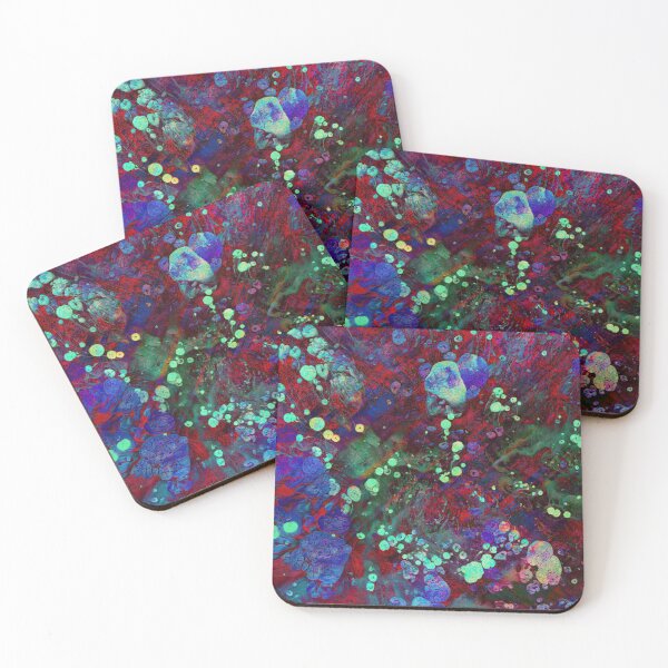 Item preview, Abstract red blue and green painting designed and sold by Sandra78.