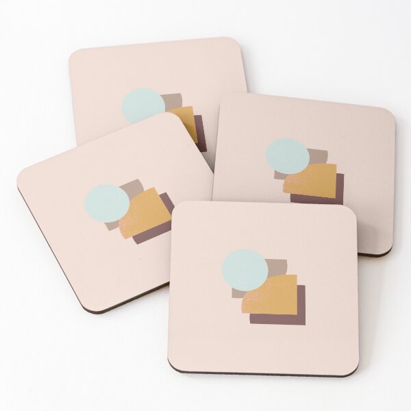 Item preview, Abstract shapes 018 pastel tones designed and sold by Nadezda Kravcenko.