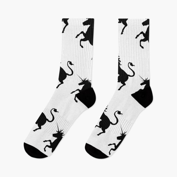 Item preview, Scottish Black Rearing Unicorn Silhouette  designed and sold by MacPean.
