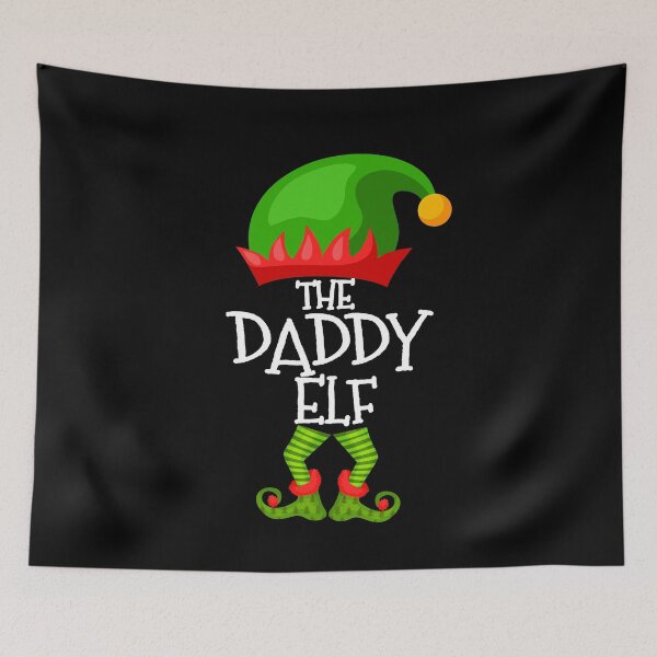 Item preview, The Daddy Elf, Funny Family Matching Group Christmas Gift designed and sold by aronia.