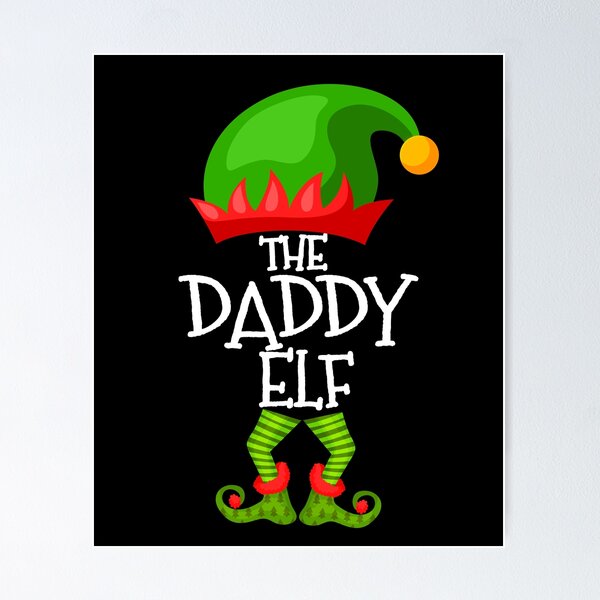 Item preview, The Daddy Elf, Funny Family Matching Group Christmas Gift designed and sold by aronia.