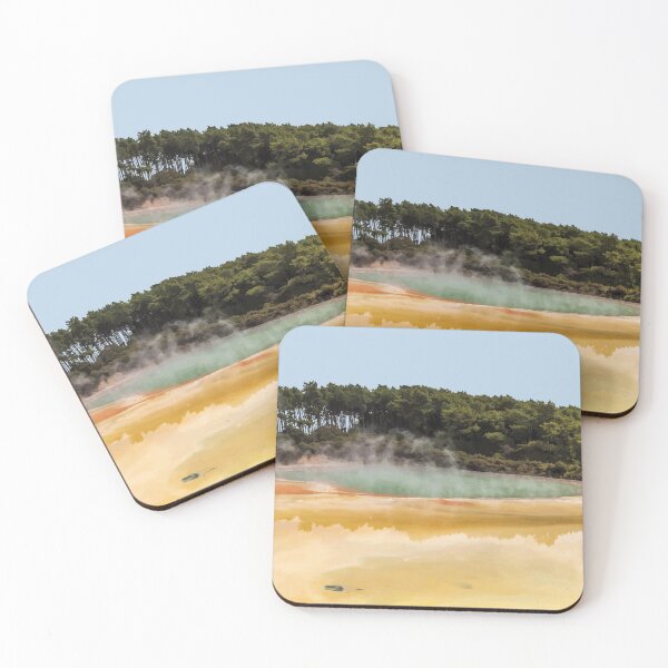 Item preview, Wai-O-Tapu, New Zealand Travel Artwork designed and sold by Alo.