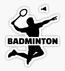 Badminton Sticker