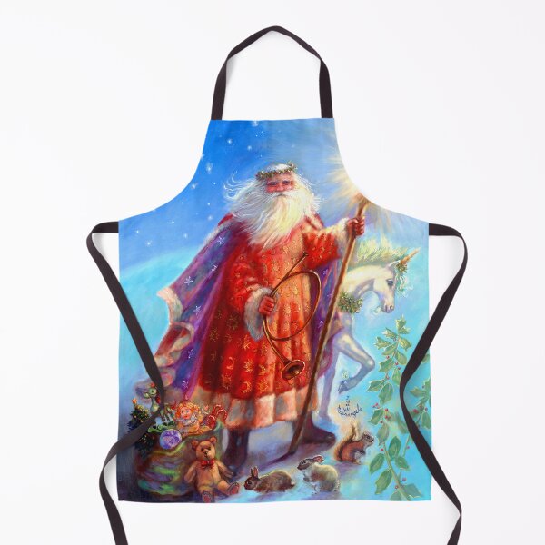 Item preview, SANTA AND UNICORN designed and sold by Judy Mastrangelo.