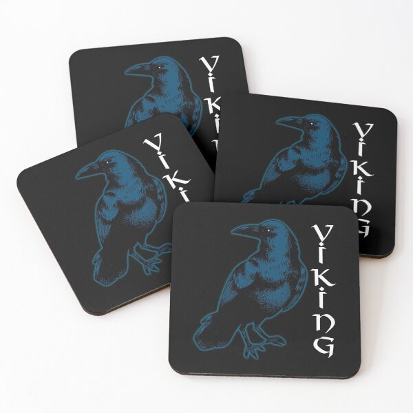 Item preview, Viking Raven – Norsemen Vekig Huginn Muninn Odin Pagan Asatru designed and sold by The Green Corner.