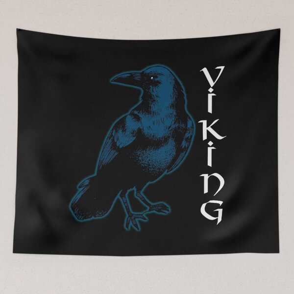 Item preview, Viking Raven – Norsemen Vekig Huginn Muninn Odin Pagan Asatru designed and sold by The Green Corner.