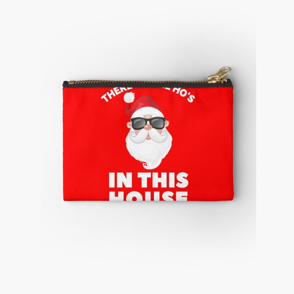 Item preview, There's Some Ho's in this House Funny Naughty Santa Claus Inappropriate Christmas 2020 Gift for Friends & Family Essential Design designed and sold by OneandHalf.