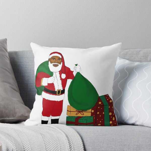 Aperçu de l'œuvre Noël Père Noël, Père Noël Noir créée et vendue par SheaDesign.