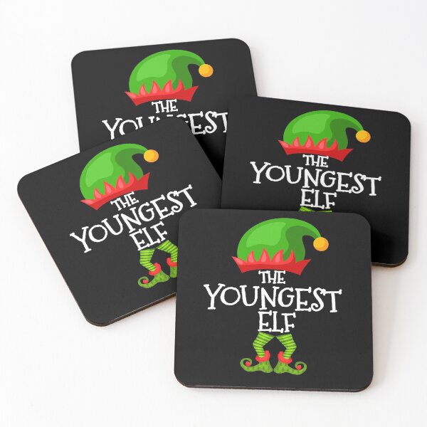 Item preview, The Youngest Elf, Funny Family Matching Group Christmas Gift designed and sold by aronia.