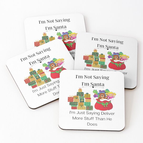 Item preview, I'm not saying I'm Santa I'll Deliver More Stuff Than He Does - Funny Trucker Christmas Gift  designed and sold by piskwi.