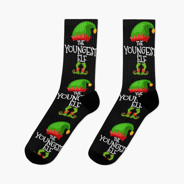 Item preview, The Youngest Elf, Funny Family Matching Group Christmas Gift designed and sold by aronia.