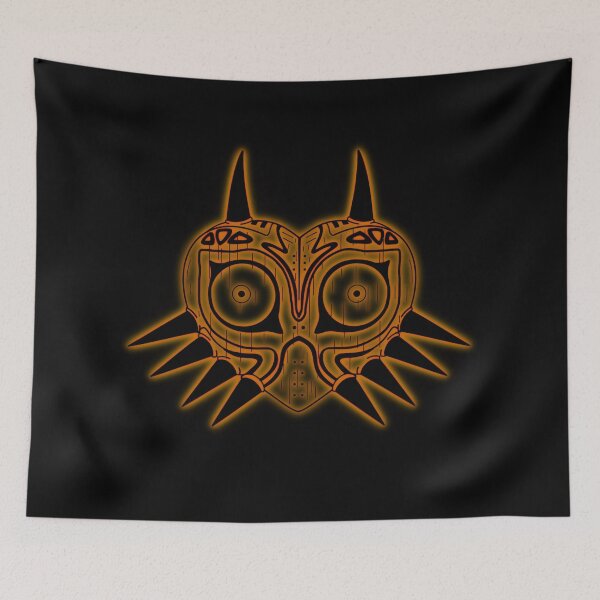 Item preview, Mask 2 black and orange designed and sold by Jess-Xs.