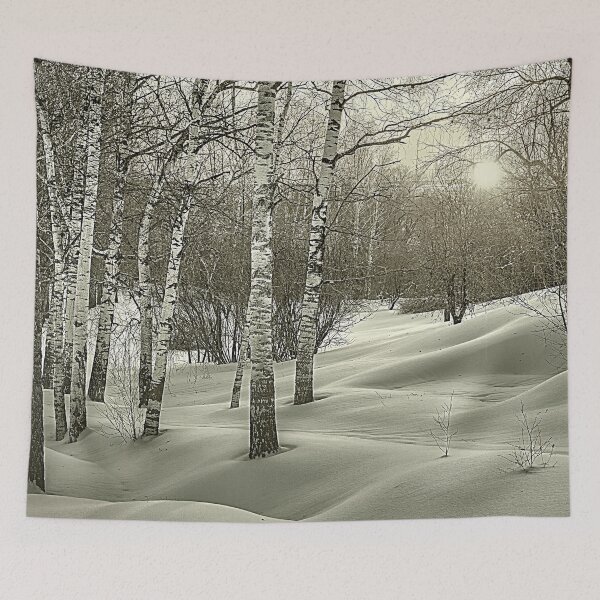 Aperçu de l'œuvre Snowflake Road Gris créée et vendue par kyds.