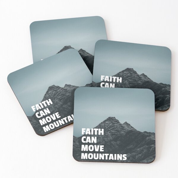 Item preview, Faith Can Move Mountains, Matthew 17:20 designed and sold by bugtalk.