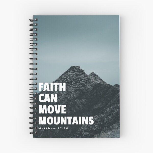 Item preview, Faith Can Move Mountains, Matthew 17:20 designed and sold by bugtalk.
