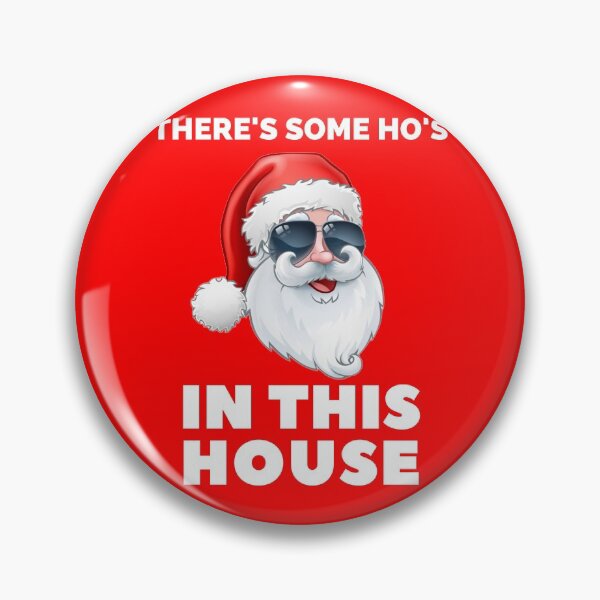 Item preview, There's Some Ho's in this House Funny Naughty Santa Claus Inappropriate Christmas 2020 Gift for Friends & Family Essential Design designed and sold by OneandHalf.