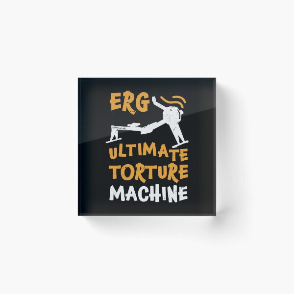 Item preview, ERG ultimate torture machine, rowing athlete, rowing gift idea, rowing lover present designed and sold by anodyle.