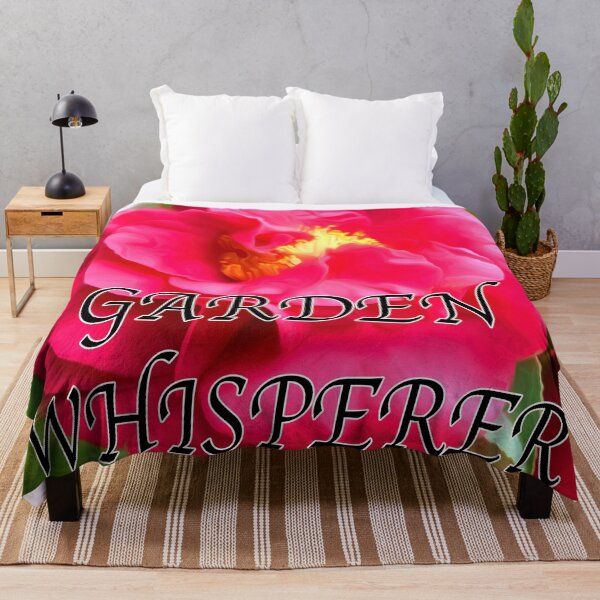 Item preview, Garden Whisperer with impressionist Camellia designed and sold by EdwardMonet.