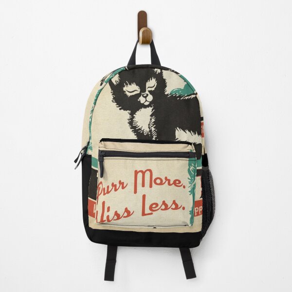Item preview, Purr More - Hiss Less - Cats - Vintage Style designed and sold by mlnana.