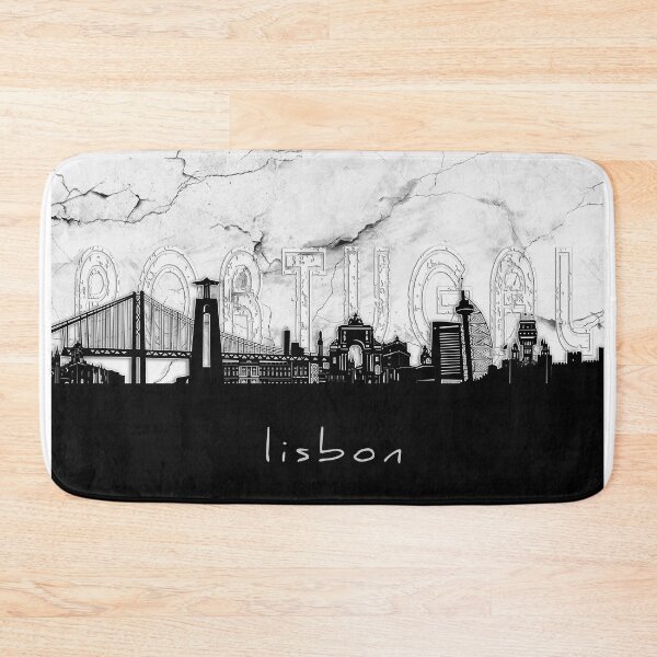 Item preview, lisbon skyline marble designed and sold by BekimART2.