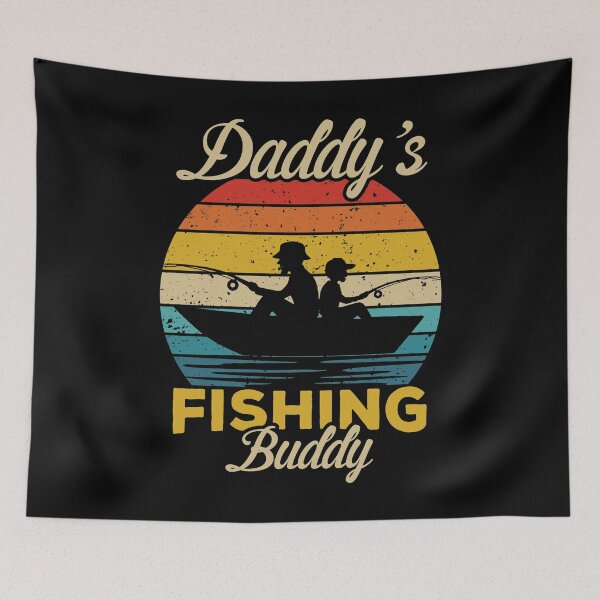 Item preview, Daddy's little fishing buddy designed and sold by Worranarin.