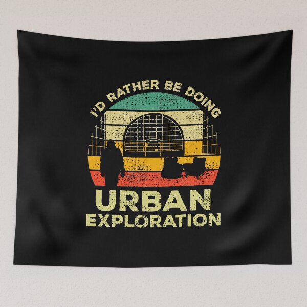 Item preview, I’d Rather Be Doing Urban Exploration Vintage Gift For Urban Explorers designed and sold by JokeGysen.