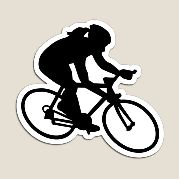 Item preview, Cycling woman girl designed and sold by Designzz.