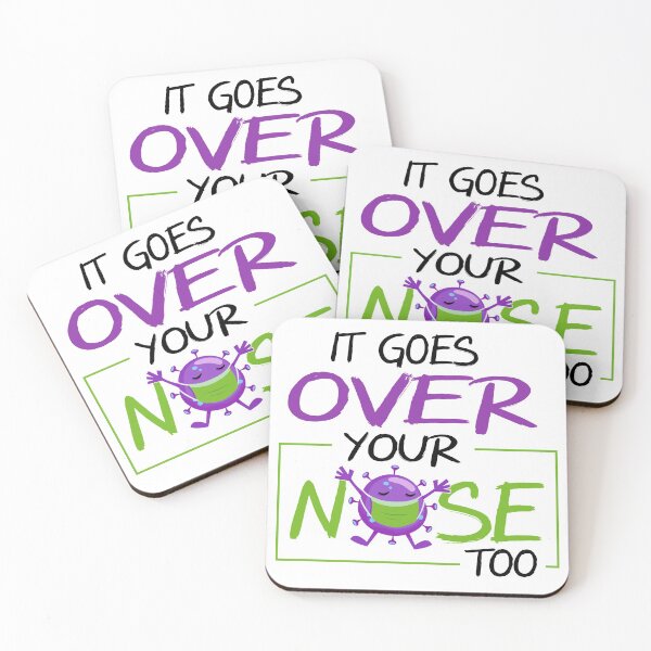 Item preview, It Goes Over Your Nose Too designed and sold by CreativaArt-.