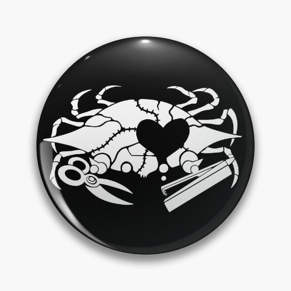 Item preview, Monogatari - Hitagi Crab Symbol - White designed and sold by itsmedio.