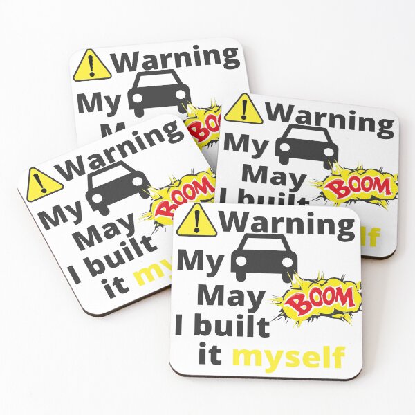 Item preview, My car may explode I built it myself (black) designed and sold by tmavaz.