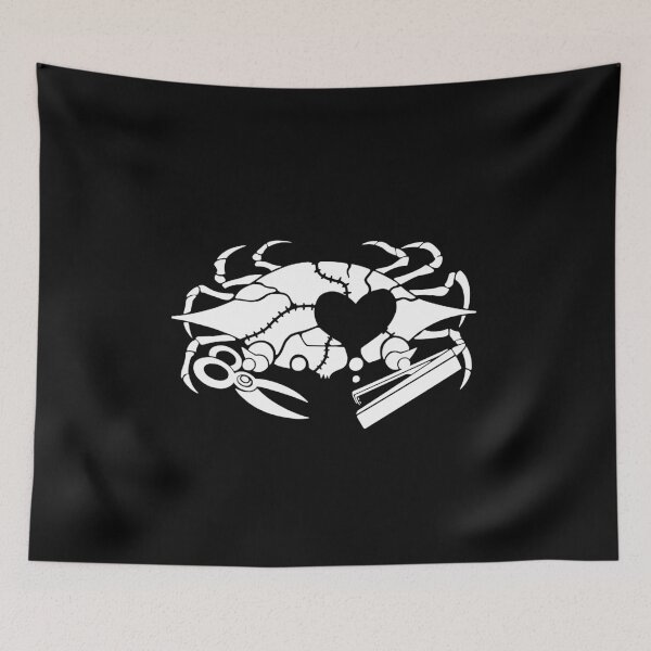 Item preview, Monogatari - Hitagi Crab Symbol - White designed and sold by itsmedio.