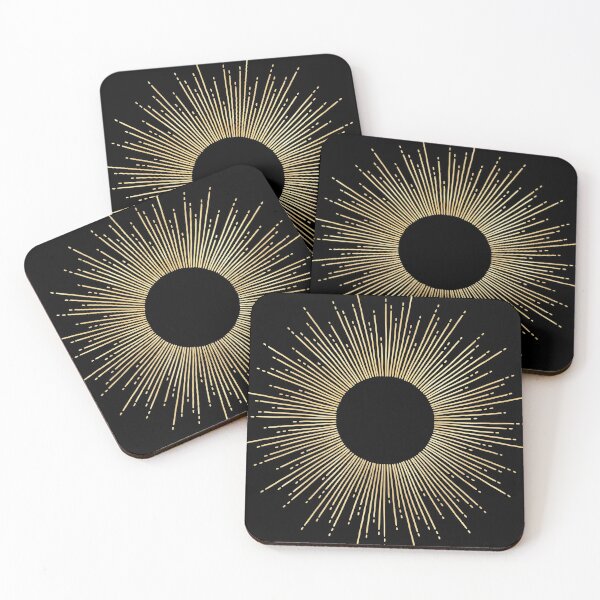 Item preview, Cosmic Gold Mandala sunrise designed and sold by cutecrazytshirt.