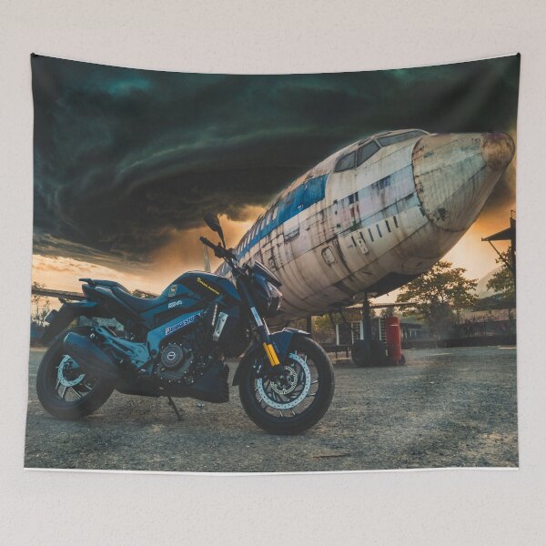 Item preview, Bike Alongside A Plane designed and sold by Jozy-Merch.