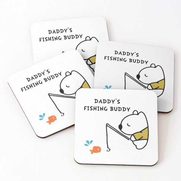 Item preview, Daddy's little fishing buddy designed and sold by Worranarin.
