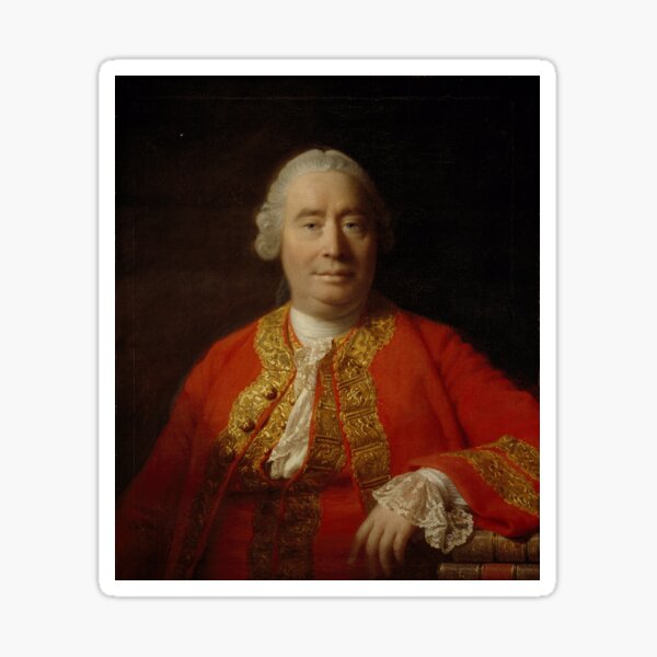 David Hume 1711-1776 Sticker