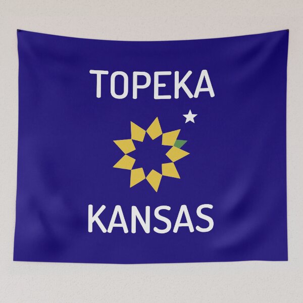 Item preview, Topeka Kansas, Topeka Flag designed and sold by B3N-arts.