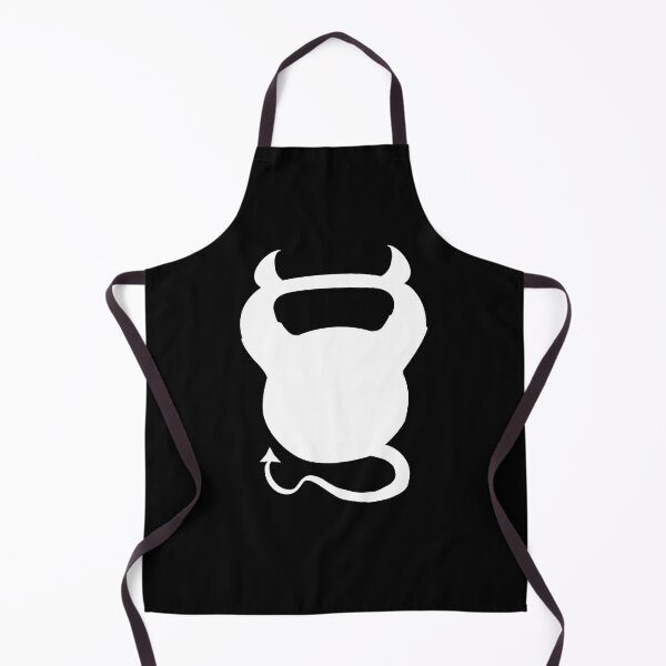 Item preview, Kettlebell Devil (White) designed and sold by Bear Cave Designs.