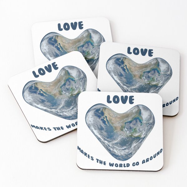 Item preview, love makes the world go around designed and sold by LPDesignsUK.